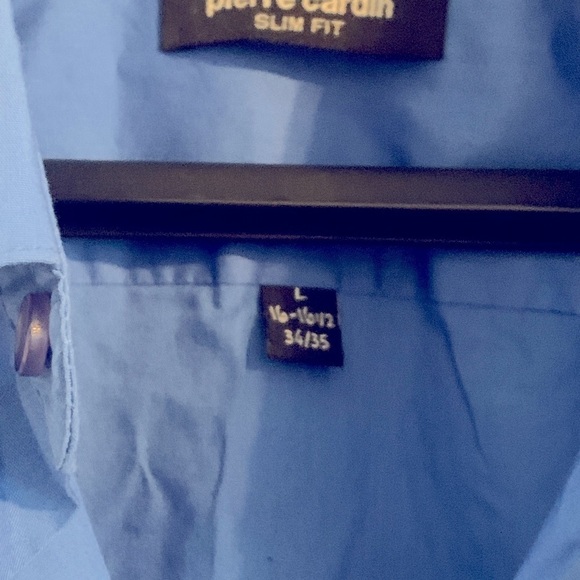 Pierre Cardin Men’s Button Down Long Sleeve Shirt NWOT - Picture 3 of 3